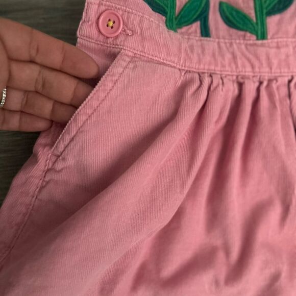 Mini Boden Pink Dress with Floral Pattern RARE - Picture 3 of 5